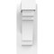 Ekena Millwork Olympic Architectural Grade PVC Outlooker with Block Ends, 5"W X 12"D X 12"H OUTP05X12X12OLY05 - alternate 2